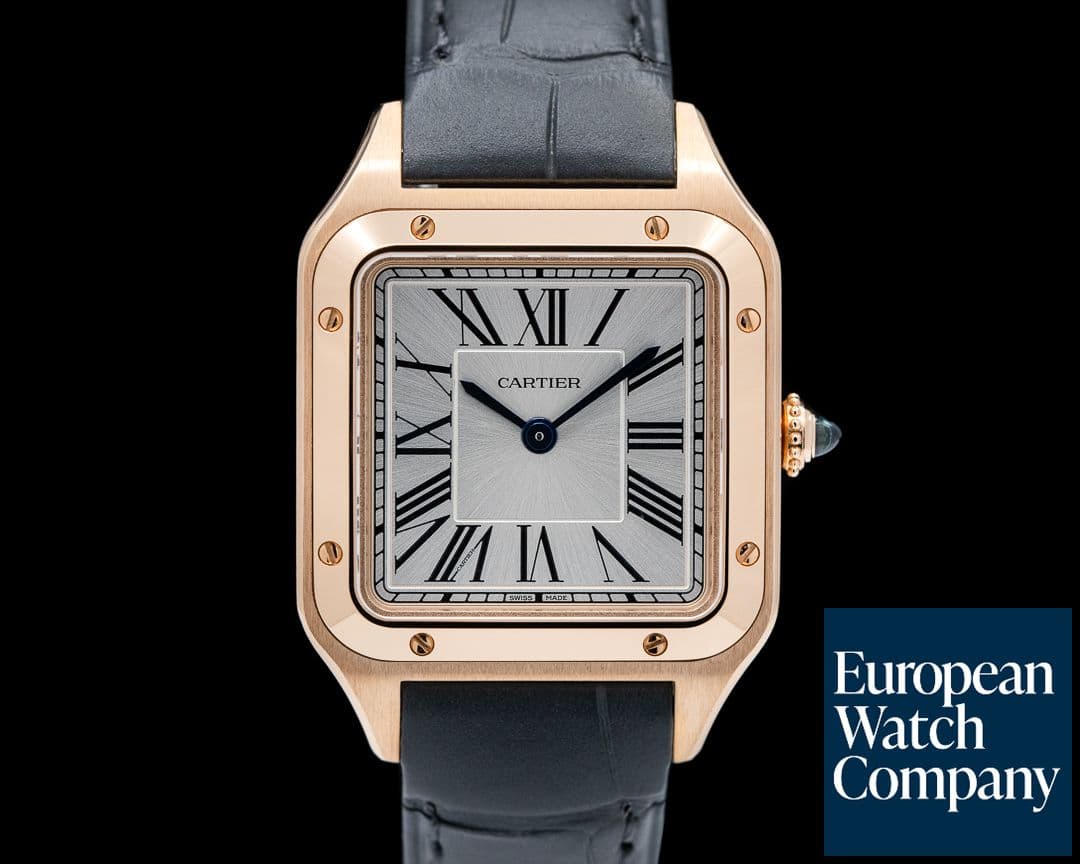 Image of Cartier Santos Ladies 18K Rose Gold UNWORN