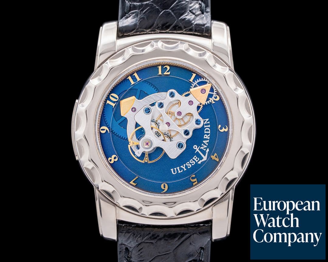 Image of Ulysse Nardin Freak Blue Tourbillon 18k White Gold