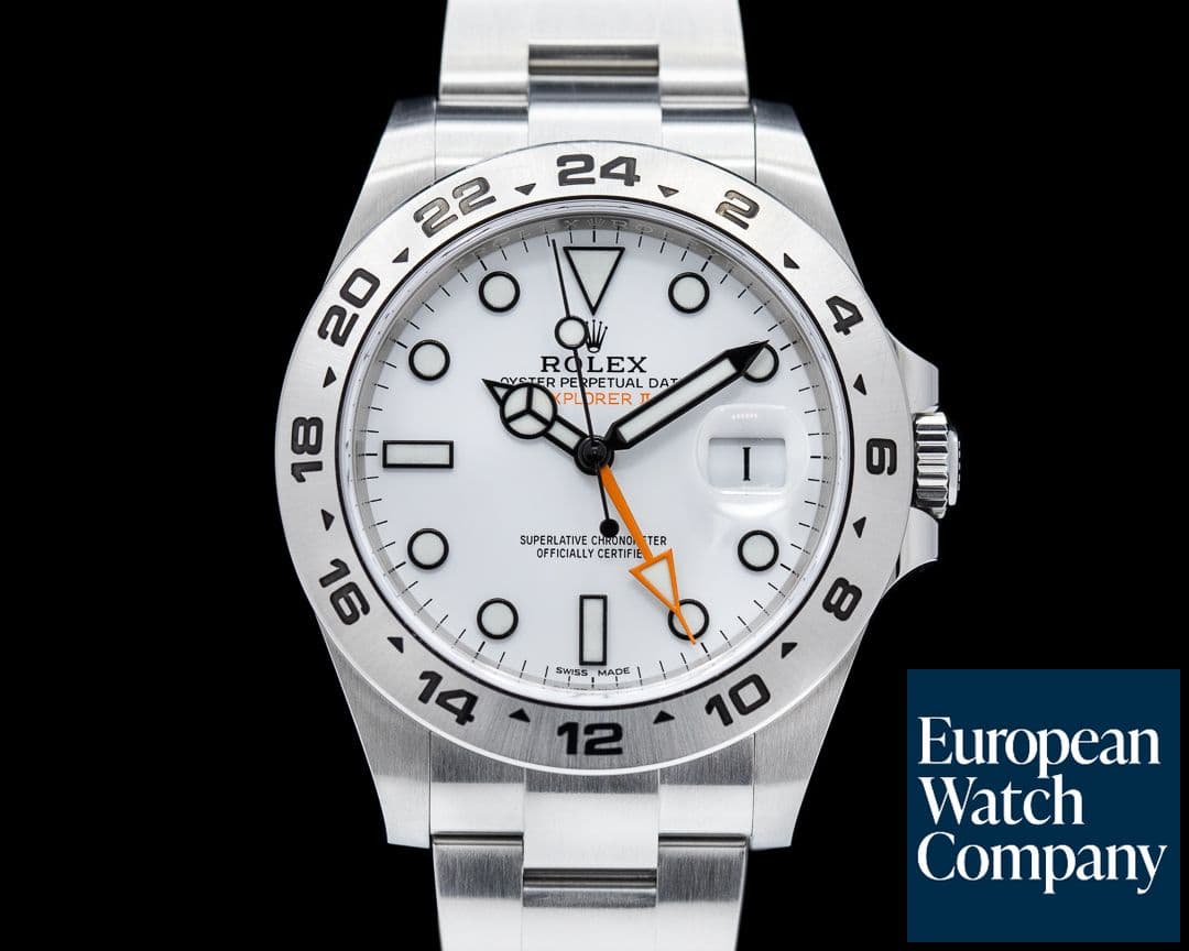 Image of Rolex Explorer II White Dial SS 2020