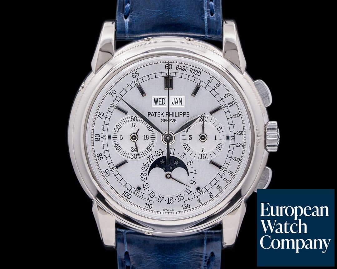 Image of Patek Philippe Perpetual Calendar 5970G Chronograph White Gold 