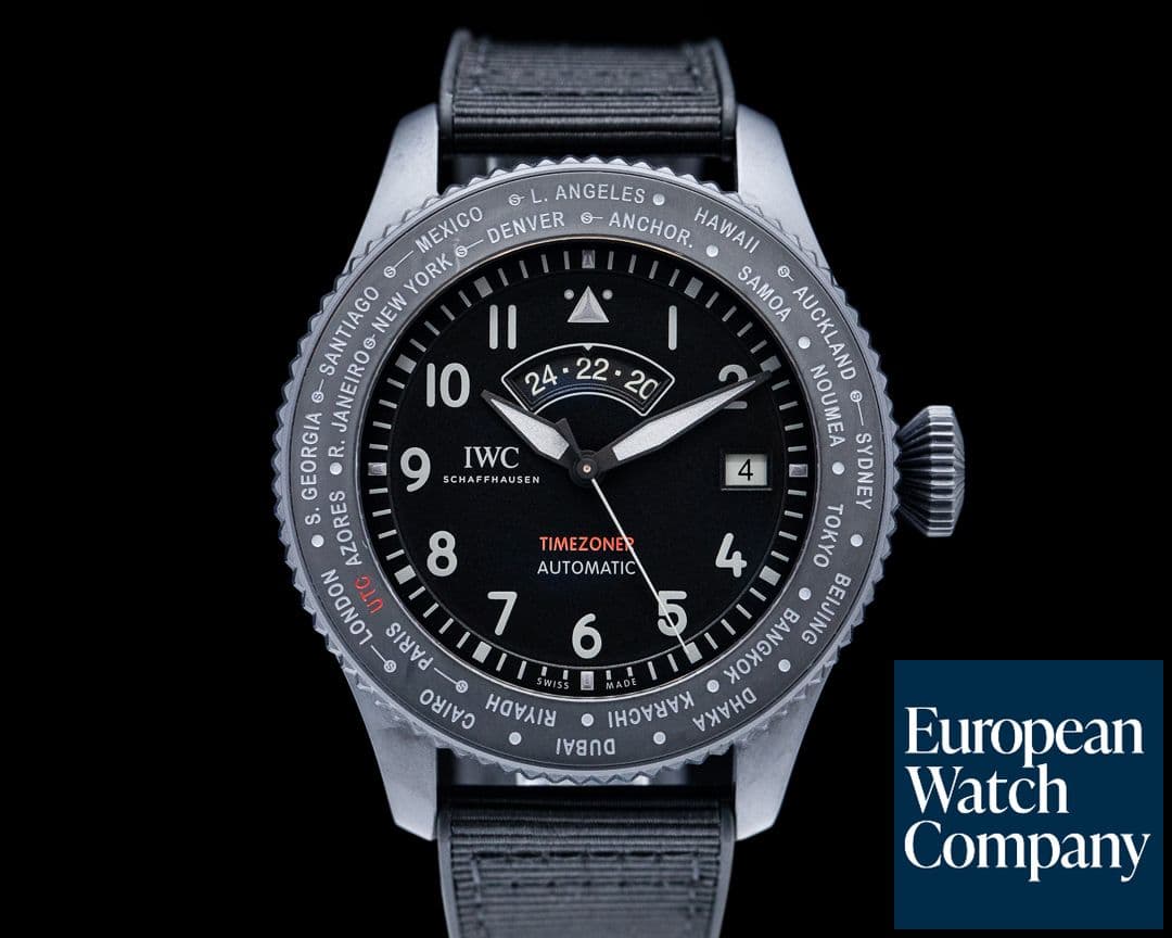 Image of IWC Pilots Watch Timezoner Top Gun Edition IW395505 LIMITED