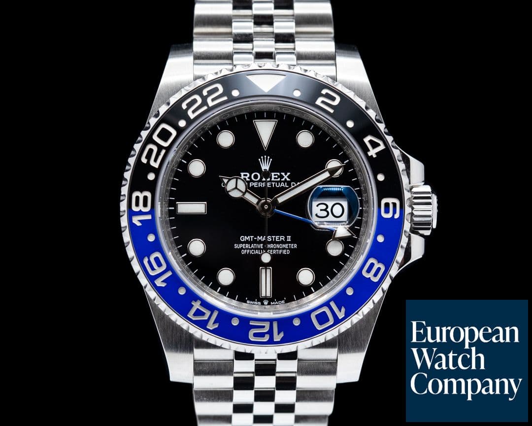 Image of Rolex GMT Master II 126710BLNR Ceramic "Batman" SS / Jubilee 