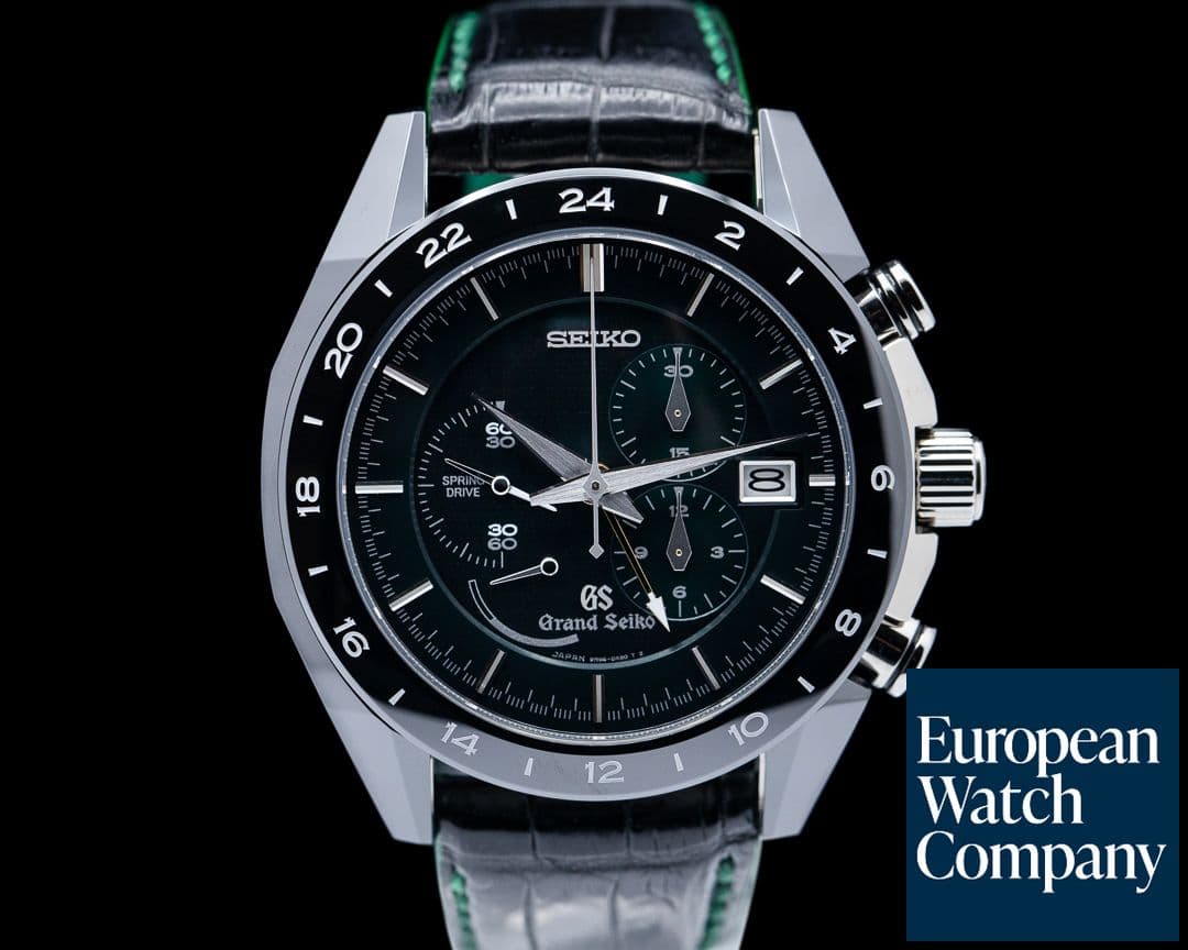 Image of Grand Seiko Sport Collection Spring Drive Chronograph GMT Ceramic Limited
