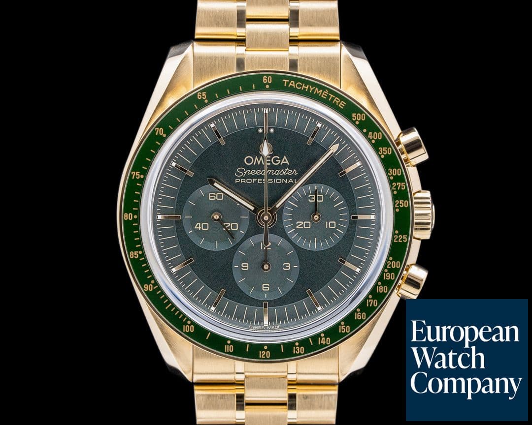 Image of Omega Speedmaster Moonwatch Professional "Moonshine" Green Dial 