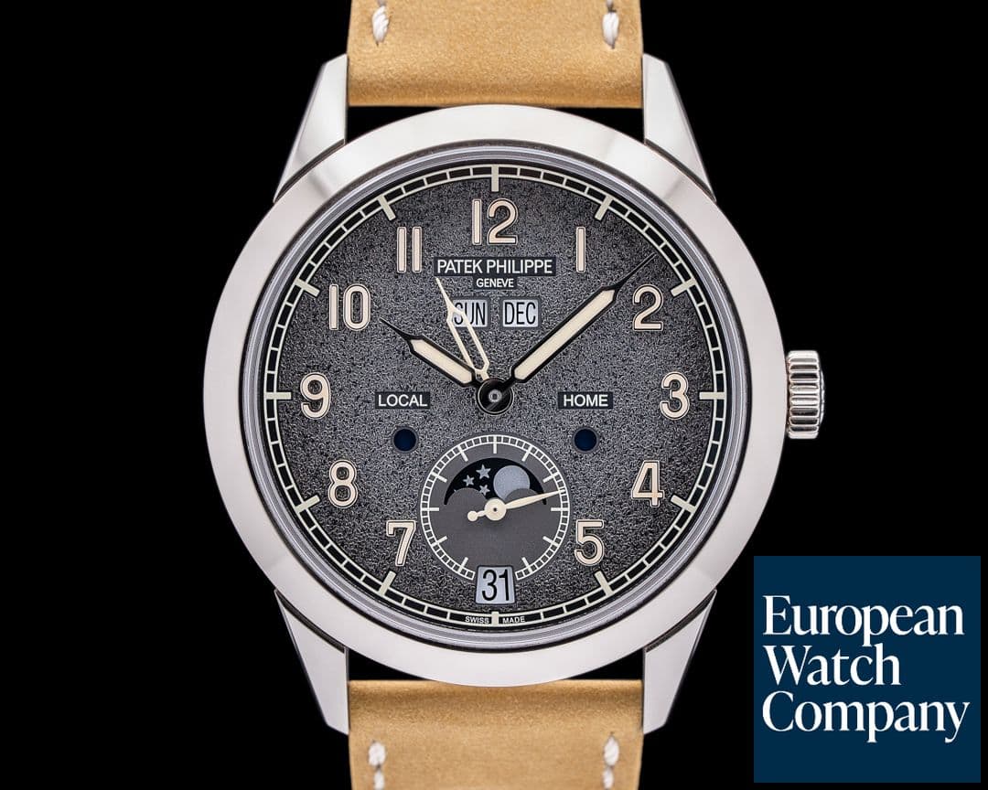 Image of Patek Philippe Calatrava Annual Calendar Travel Time 5326G White Gold