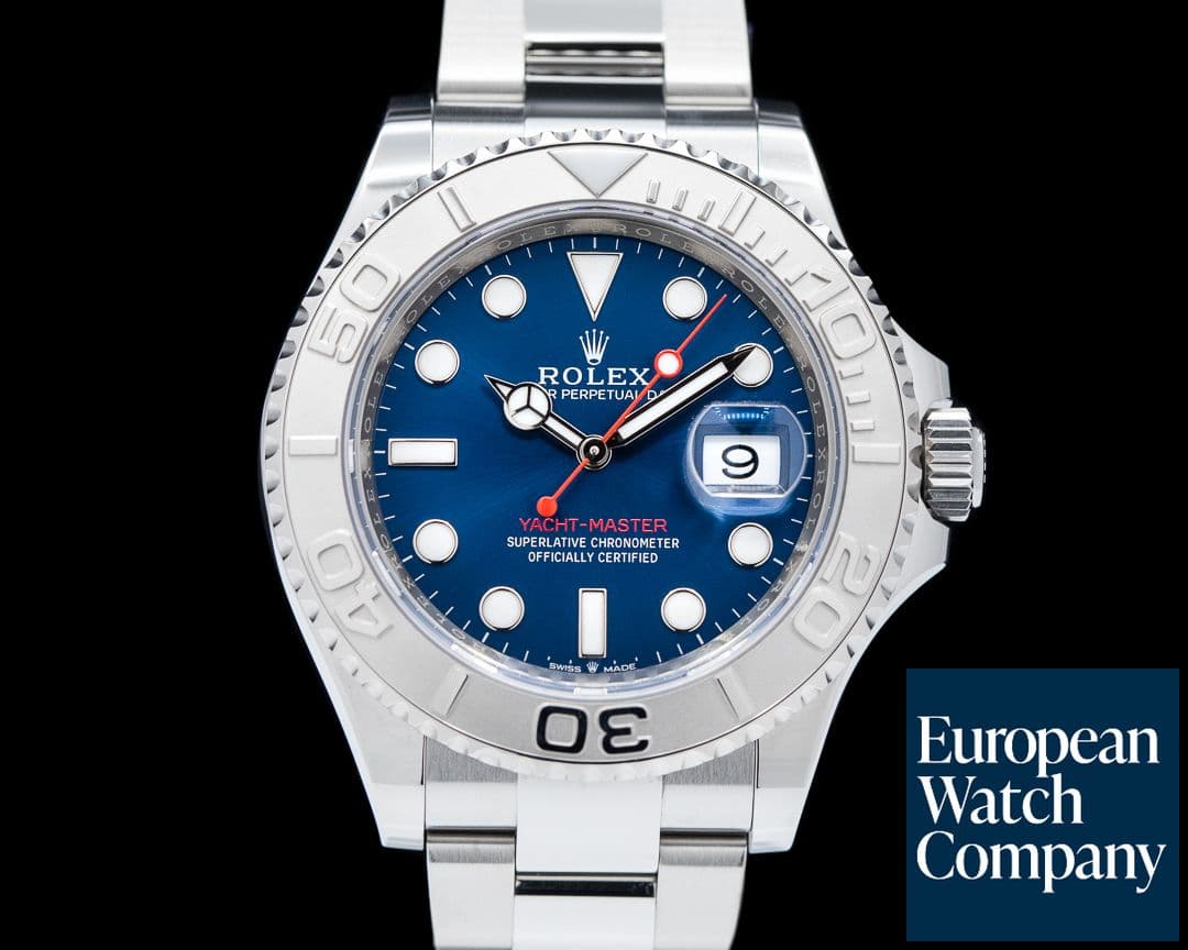 Image of Rolex Yacht Master 126622 SS Blue Dial / Platinum Bezel 2023