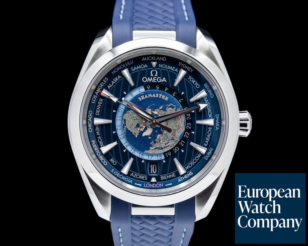 Image of Omega Aqua Terra Co-Axial Master Chronometer GMT Worldtimer