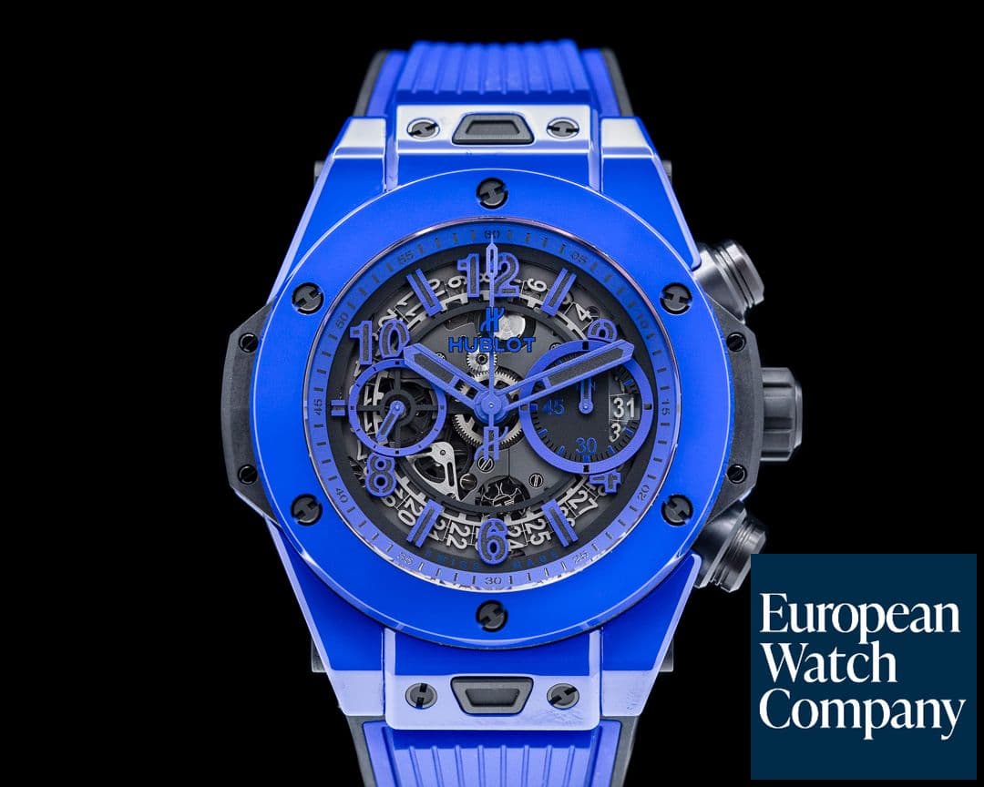 Image of Hublot Big Bang Unico Blue Magic Chronograph LIMITED