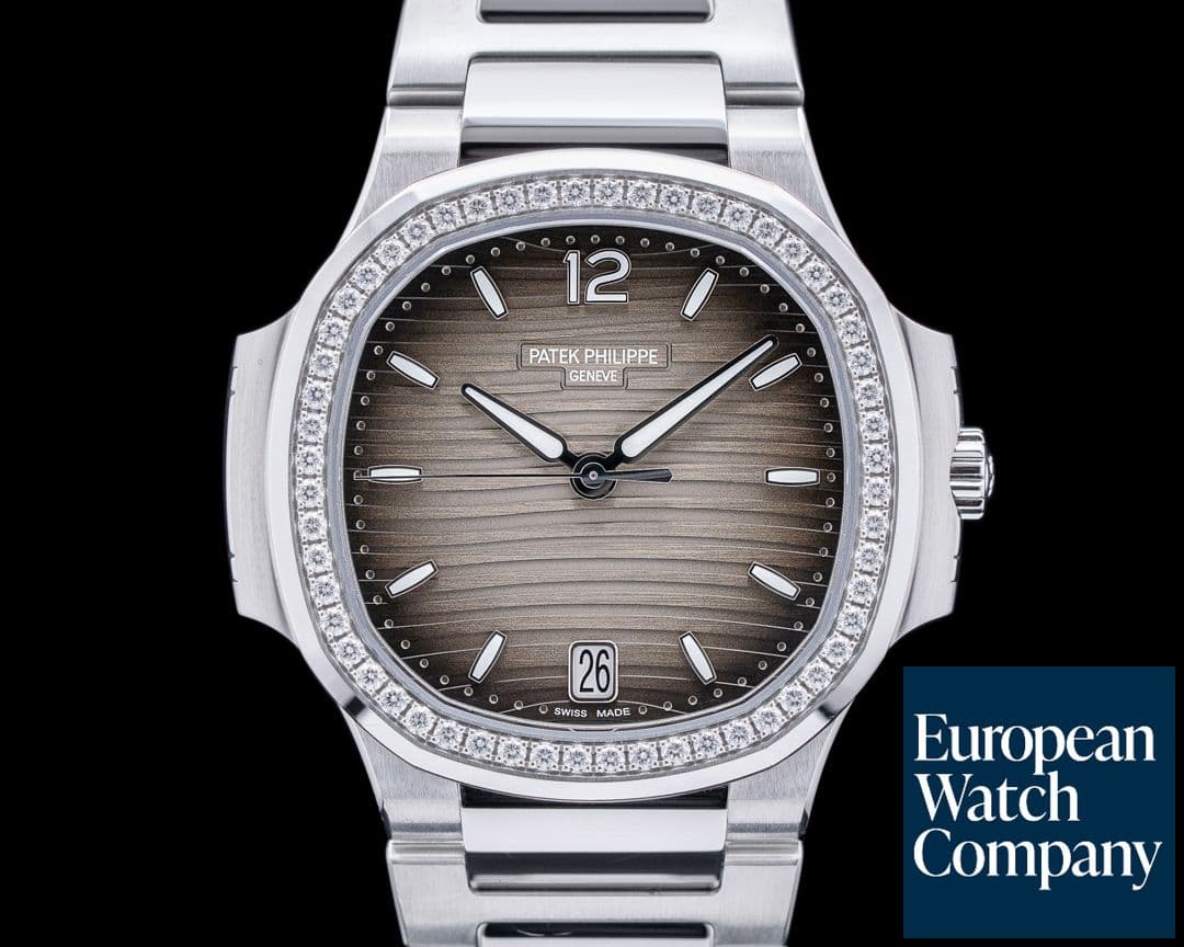 Image of Patek Philippe Nautilus Ladies 7118 Automatic SS Grey Dial