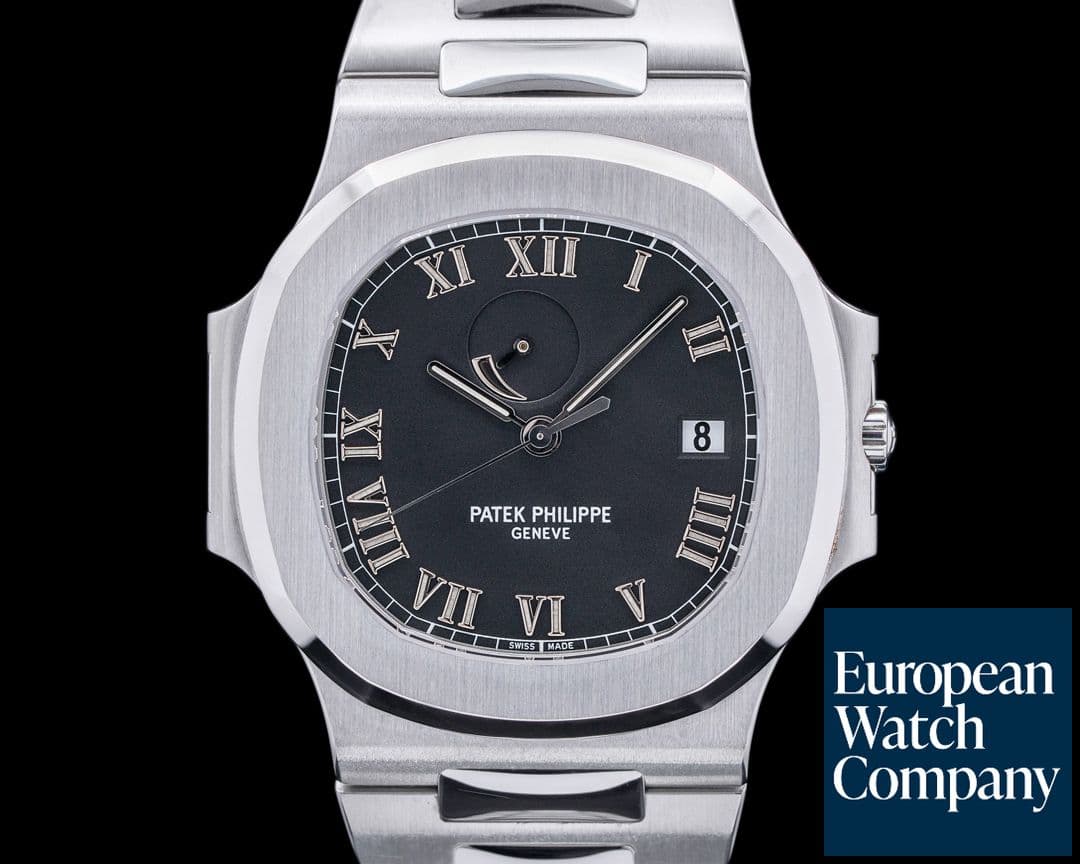 Image of Patek Philippe Nautilus 3710 "Comet" SS Black Dial