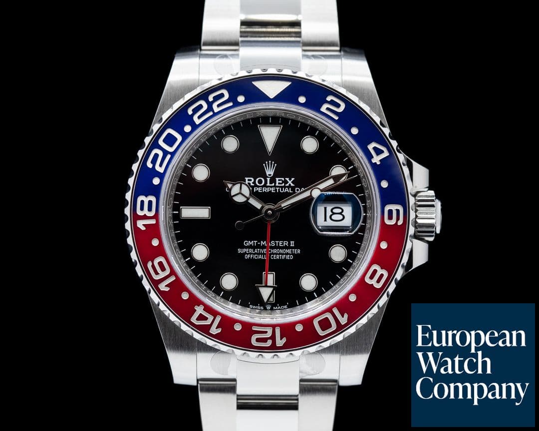 Image of Rolex GMT Master II Ceramic 126710BLRO "Pepsi" SS / Oyster 2021