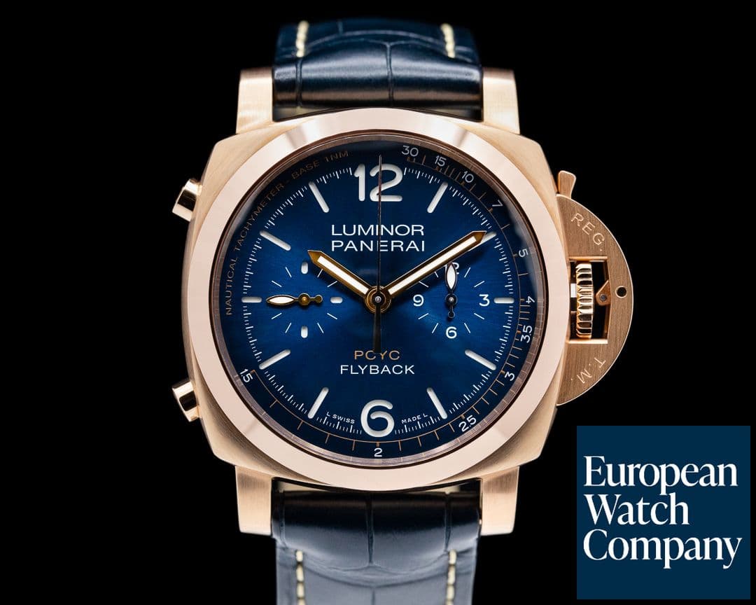 Image of Panerai Luminor Flyback Chronograph PCYC Rose Gold