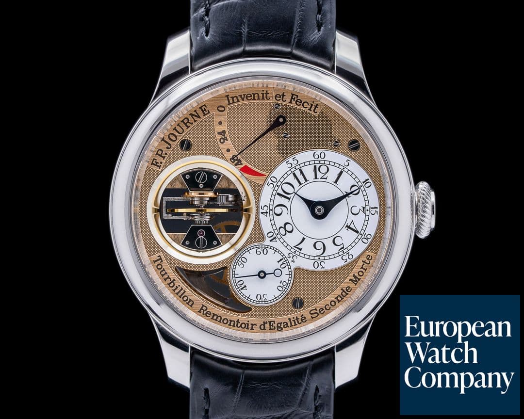 Image of F. P. Journe Vertical Tourbillon Souverain TV Platinum 