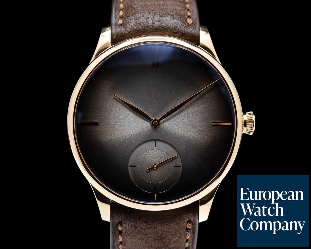 Image of H. Moser and Cie. Venturer Brown Fume Dial 18k RG Small Seconds LIMITED