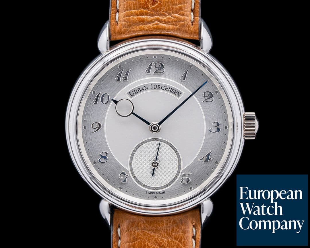 Image of Urban Jurgensen 1140PT Platinum Silver Dial / Breguet Numerals