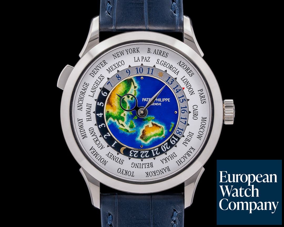 Image of Patek Philippe World Time 5231G Enamel Dial 18K White Gold UNWORN 2023