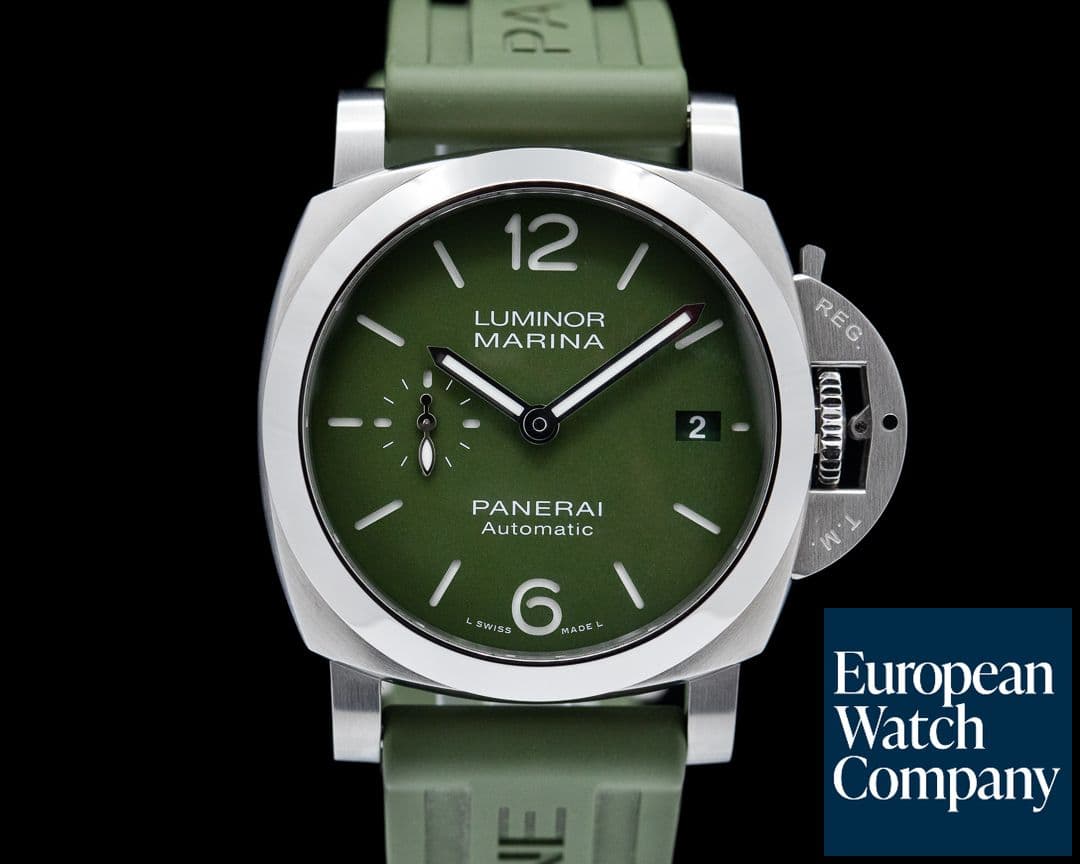 Image of Panerai Luminor Marina "Quaranta Verde Militare" LIMITED