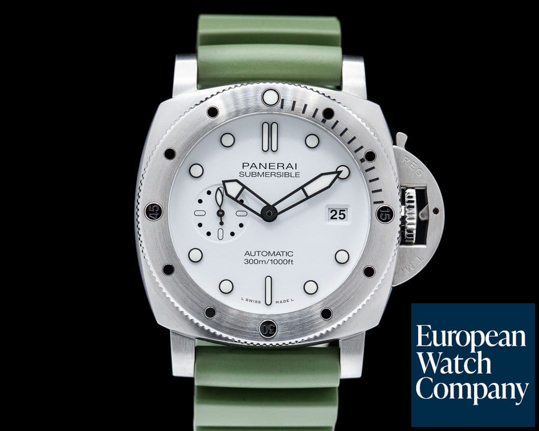 Image of Panerai Submersible QuarantaQuattro Bianco 44mm 