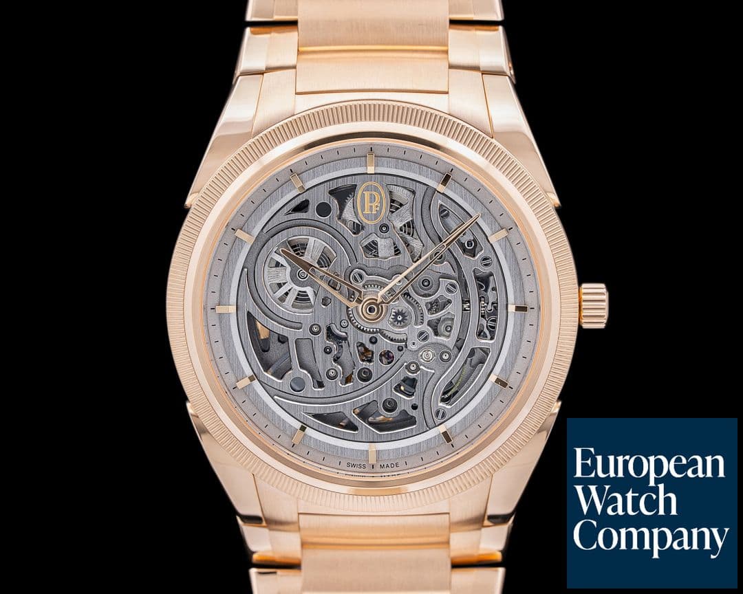 Image of Parmigiani Tonda Skeleton 18k Rose Gold UNWORN