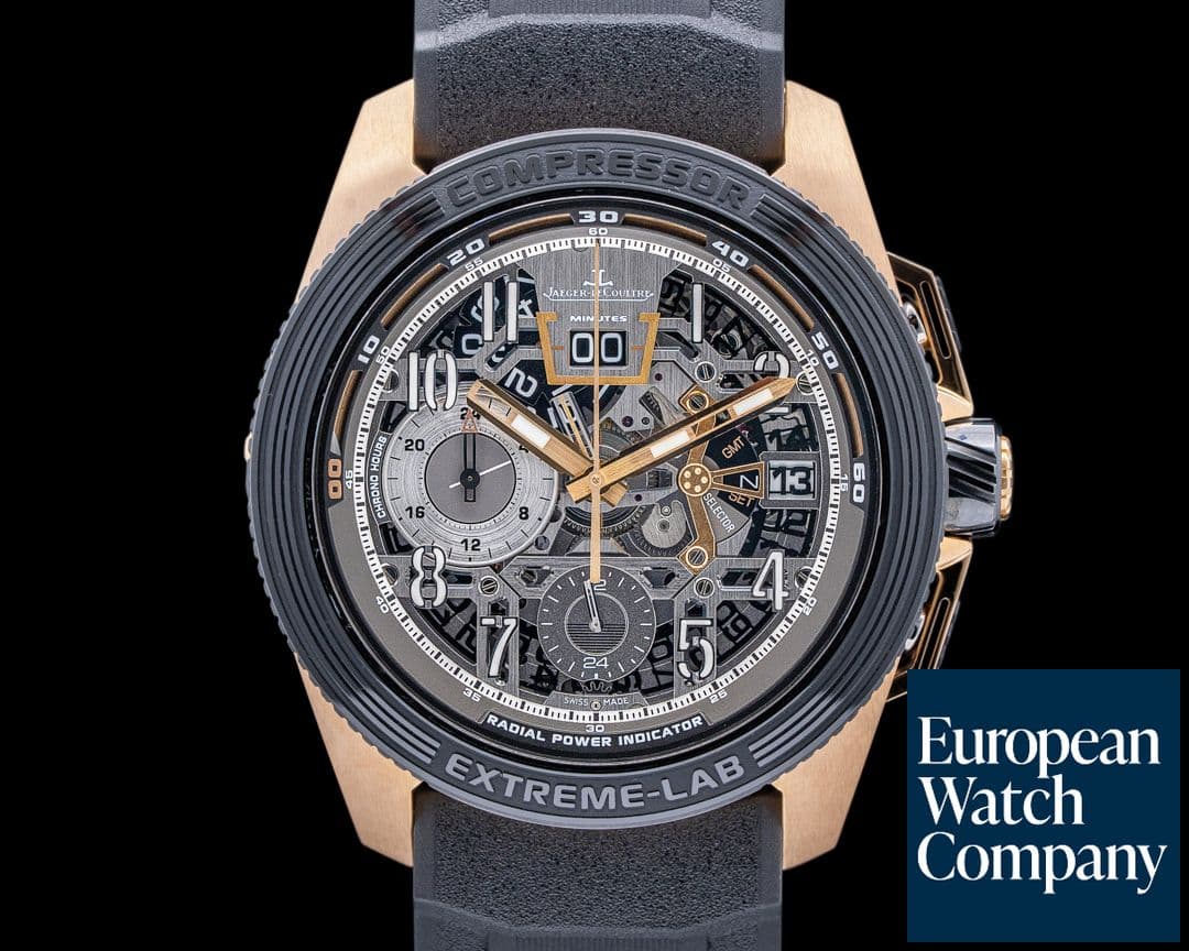 Image of Jaeger LeCoultre Master Compressor Extreme Lab 2 18k Rose Gold Limited SERVICED