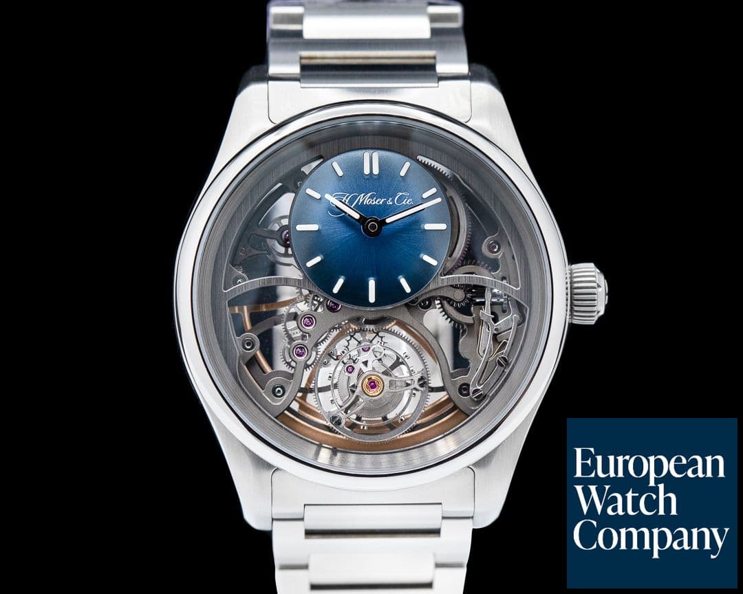 Image of H. Moser and Cie. Pioneer Cylindrical Tourbillon 3811