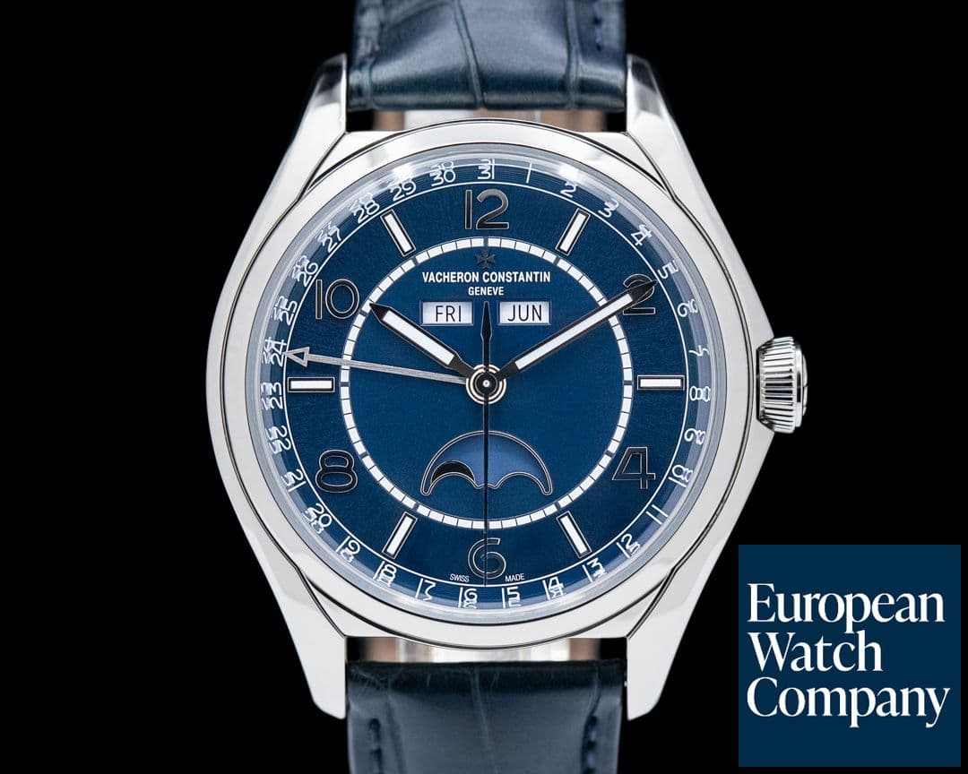 Image of Vacheron Constantin Fiftysix Complete Calendar SS Blue Dial 
