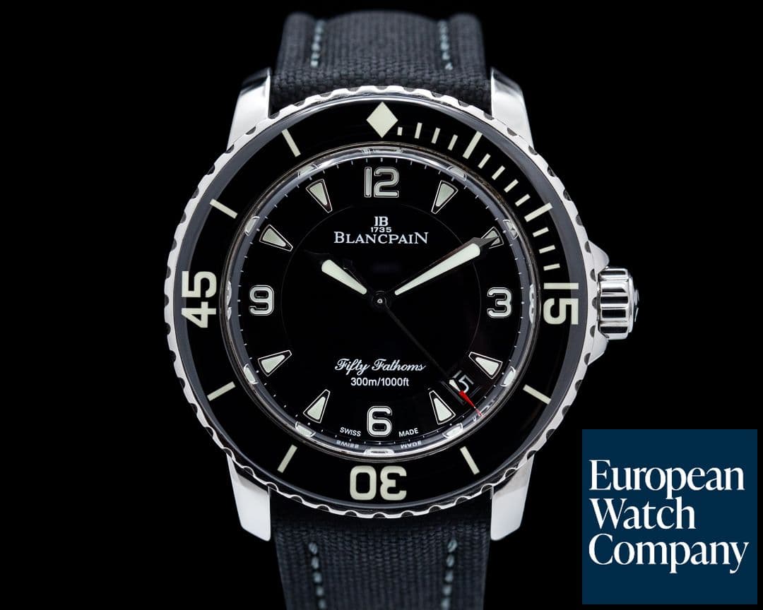 Image of Blancpain Fifty Fathoms Automatic SS / Kevlar