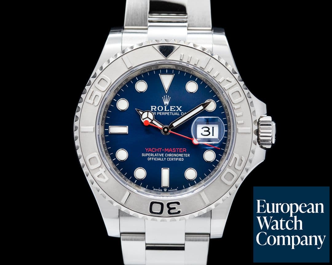 Image of Rolex Yacht Master 126622 SS Blue Dial / Platinum Bezel 2022