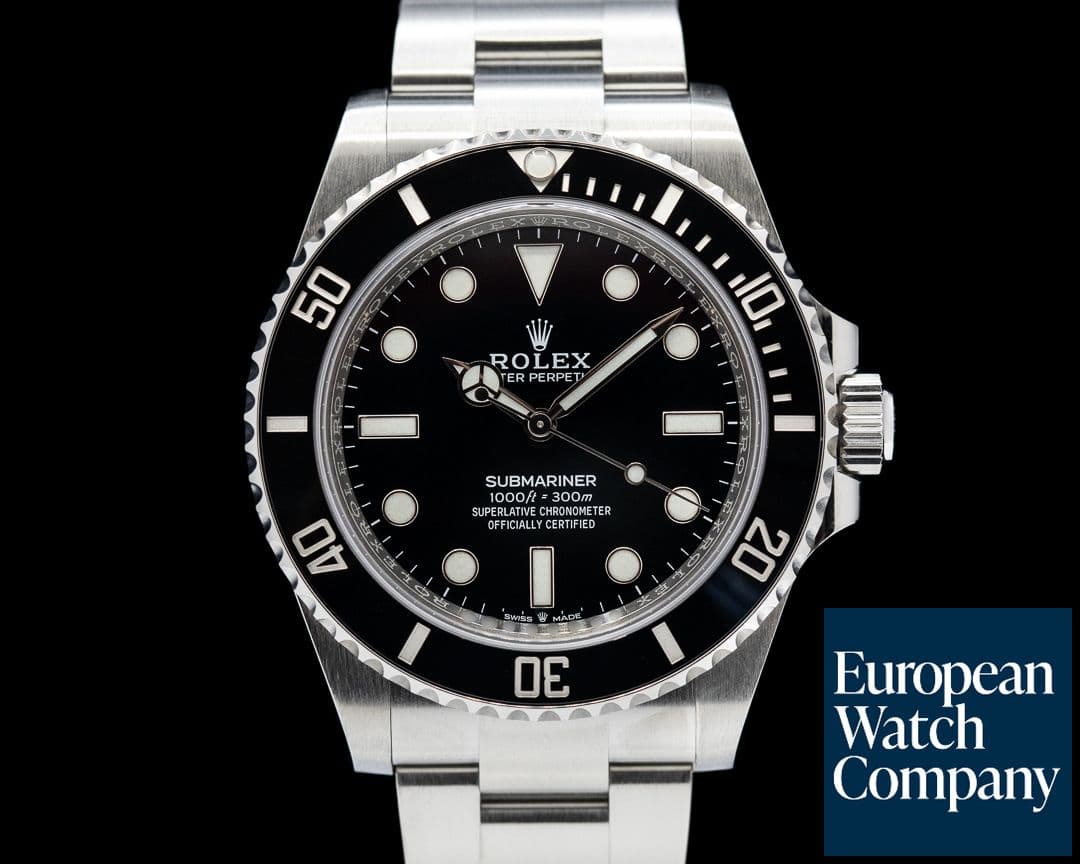 Image of Rolex Submariner 124060 No Date Ceramic Bezel 41MM