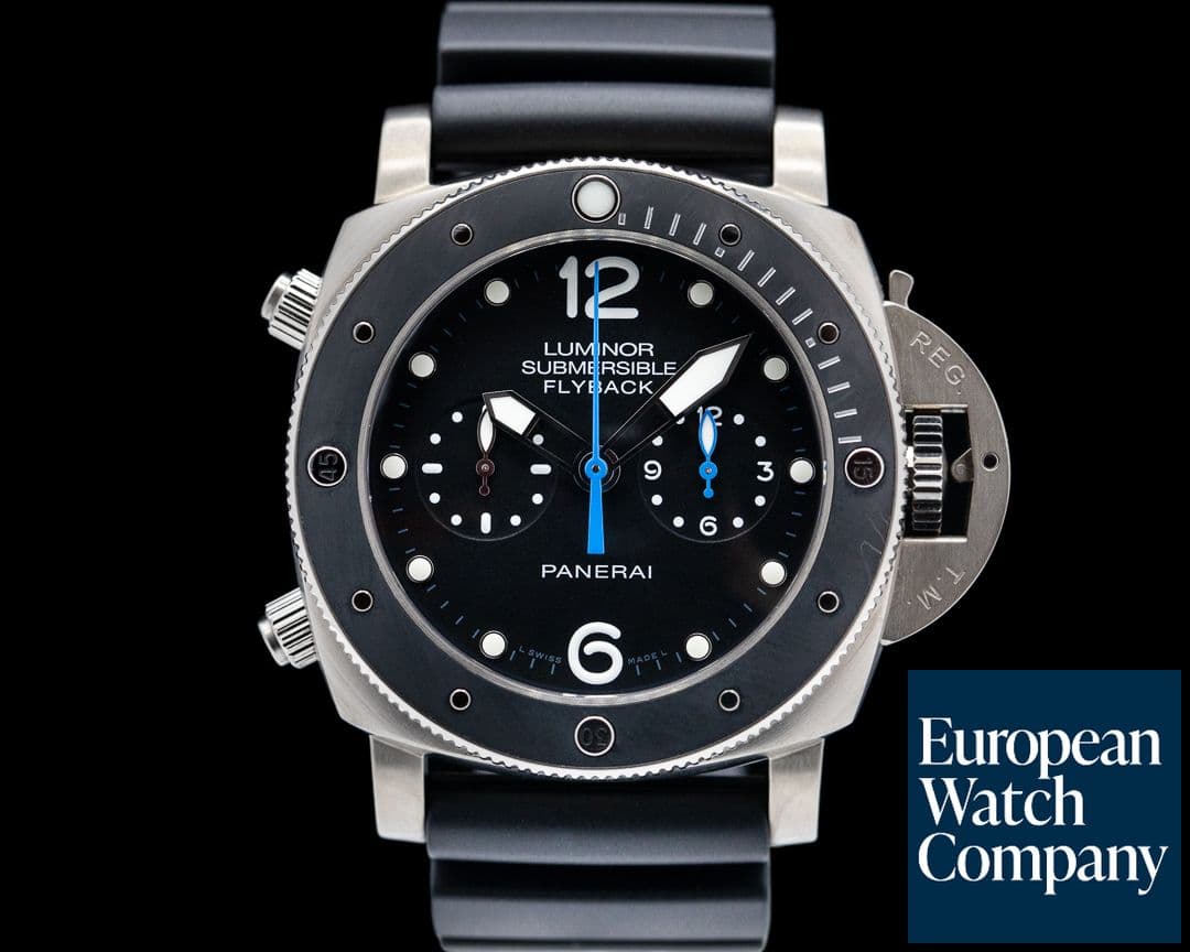 Image of Panerai Submersible PAM00615 Flyback Titanium