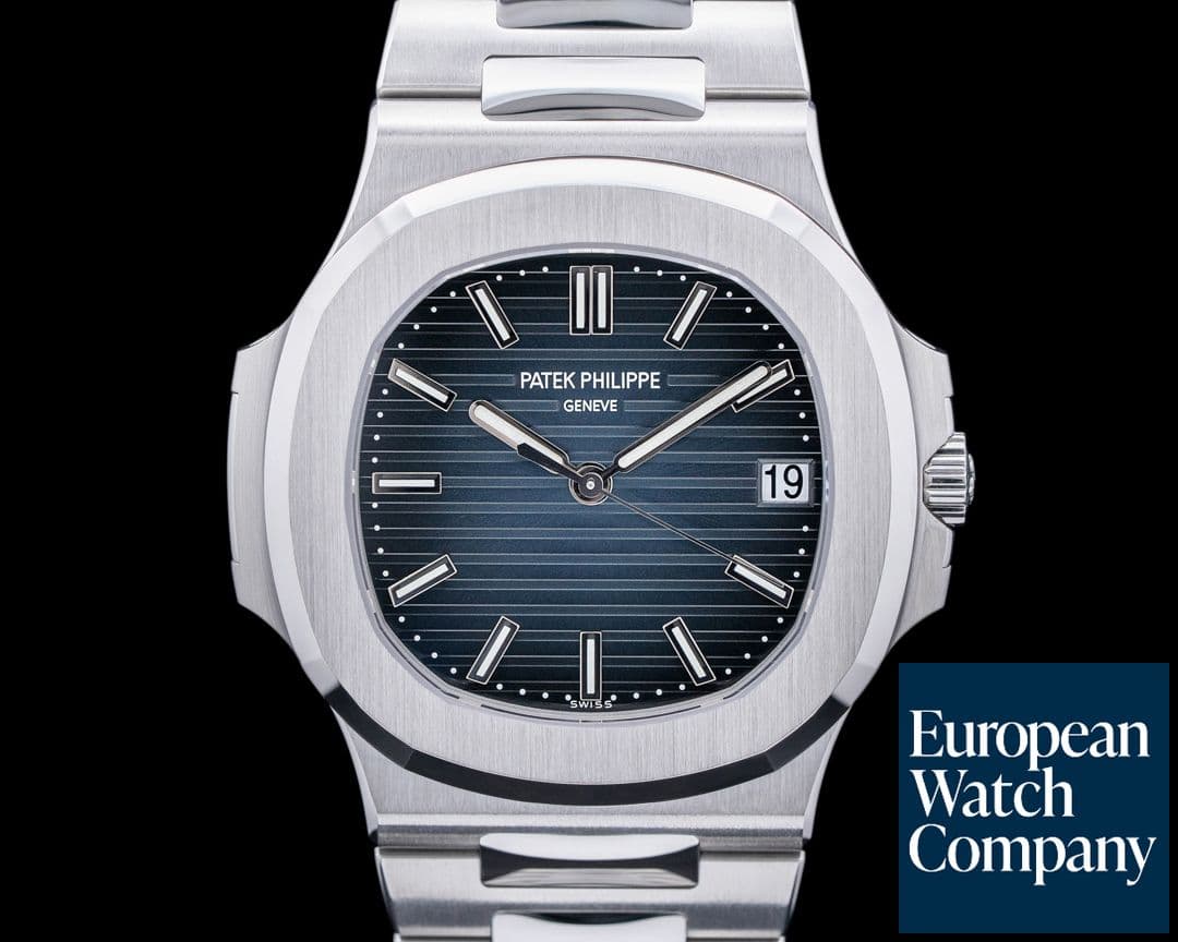 Image of Patek Philippe Jumbo Nautilus 5711/1A Blue Dial SS 