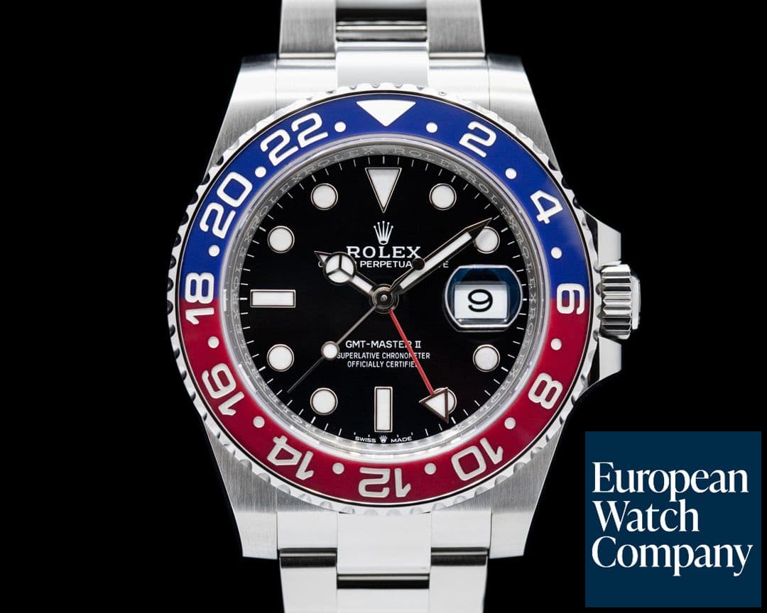 Image of Rolex GMT Master II Ceramic 126710BLRO "Pepsi" SS / Oyster 2023