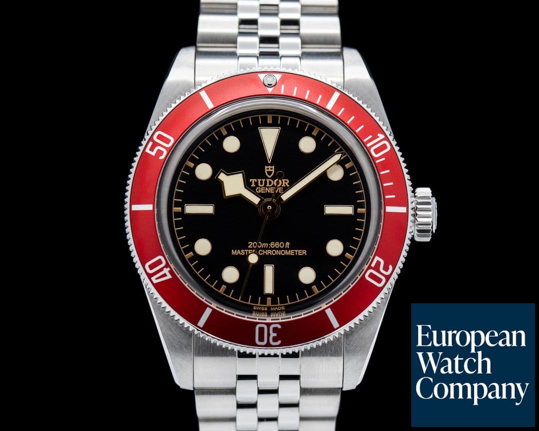 Image of Tudor Tudor Heritage Black Bay Red SS / Bracelet