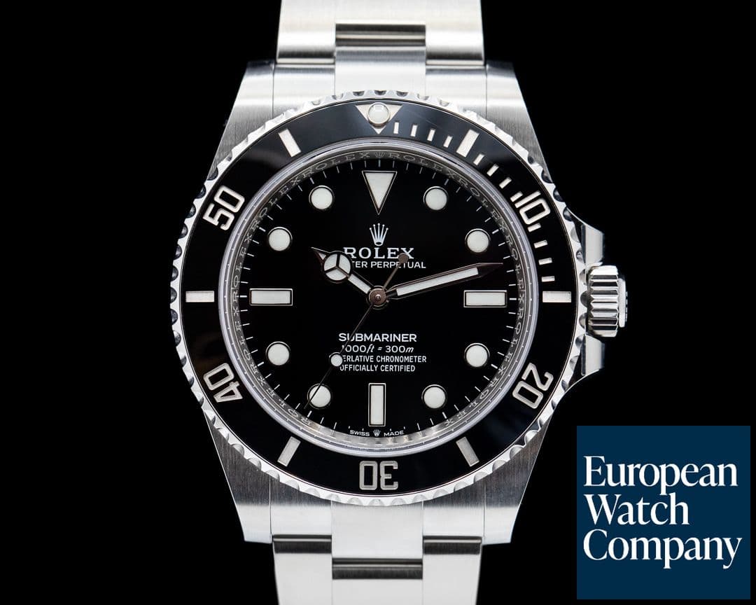 Image of Rolex Submariner 124060 No Date Ceramic Bezel 41MM
