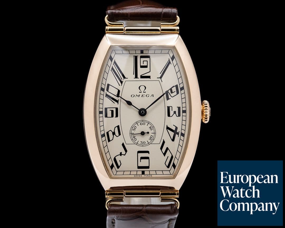 Image of Omega Museum Collection Petrograd 1915 18k Rose Gold