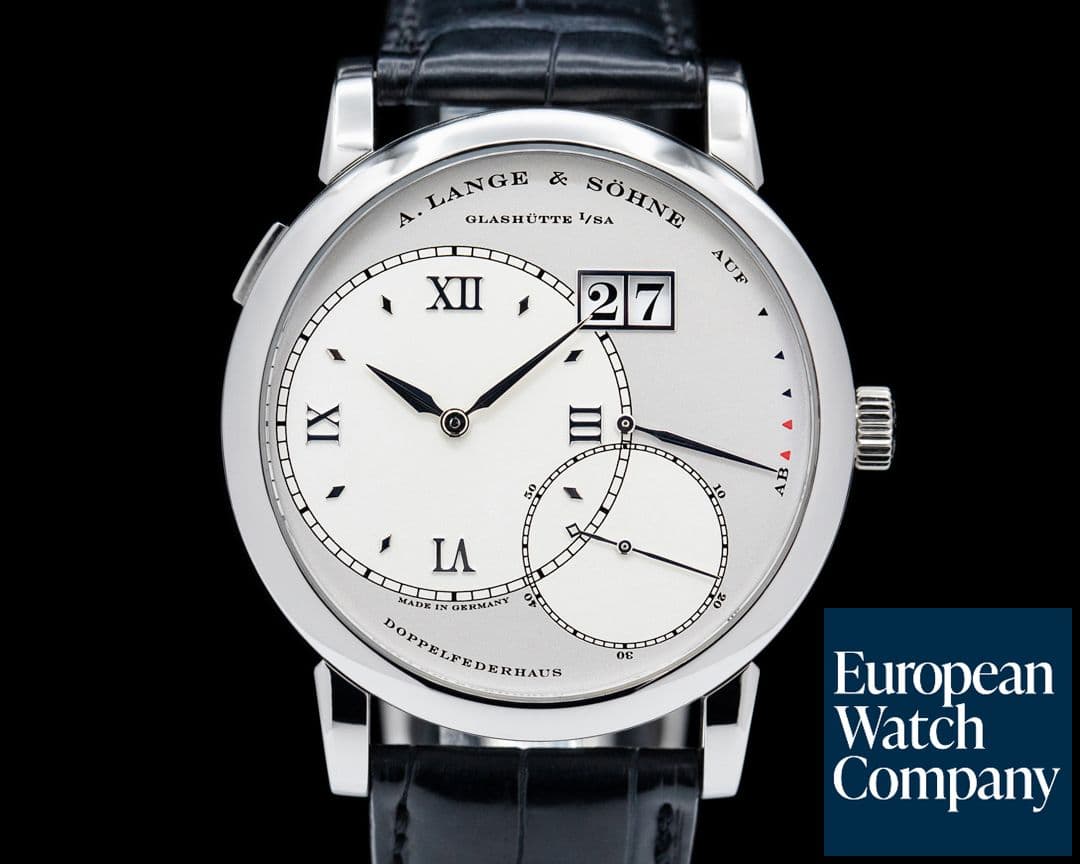 Image of A. Lange and Sohne Grand Lange 1 115.026F Platinum 41MM Deploy