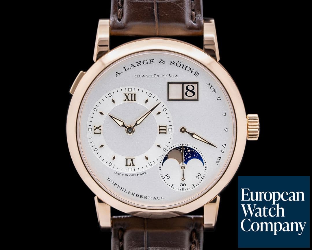 Image of A. Lange and Sohne Lange 1 Moon 192.032 18K Rose Gold 