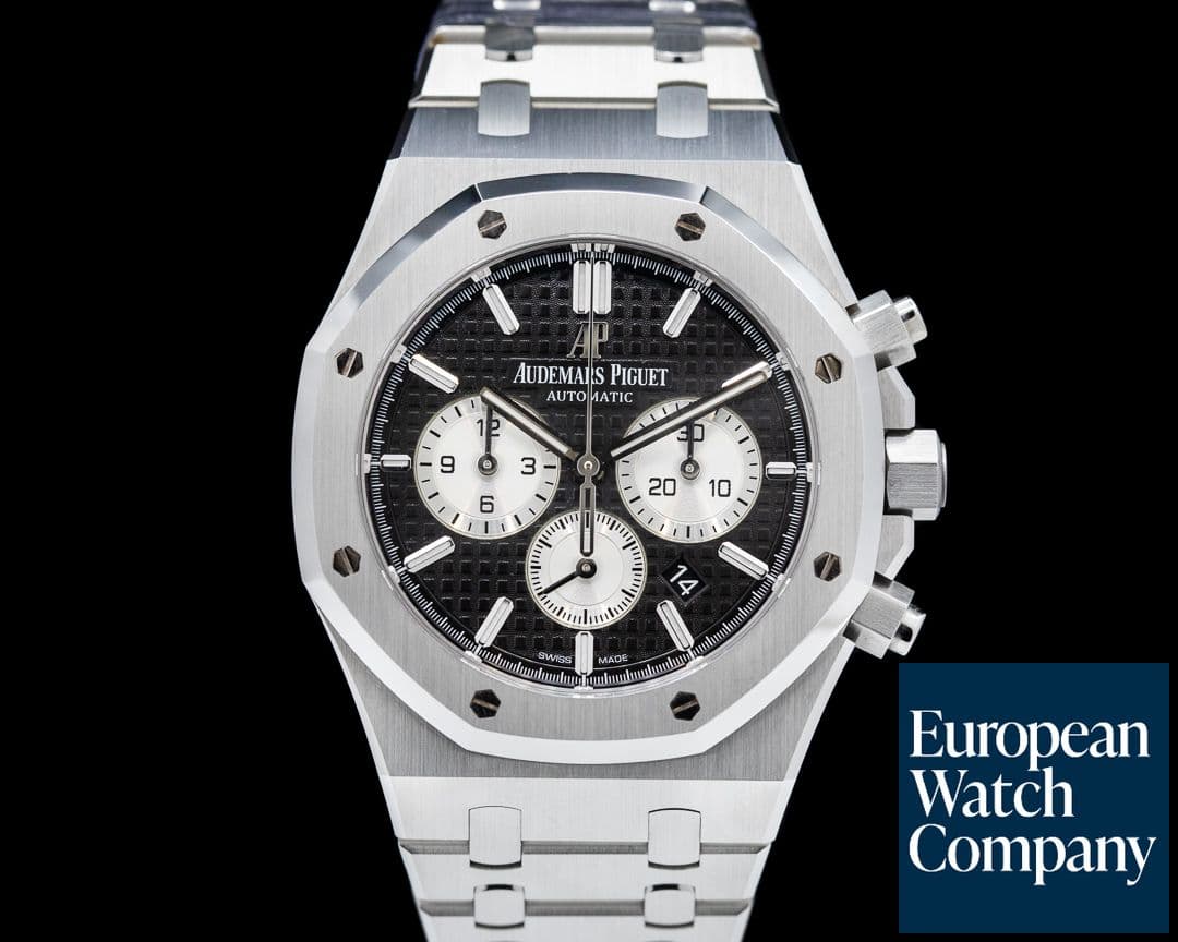 Image of Audemars Piguet Royal Oak 26331ST  Chronograph Black Dial SS 41MM 2021 FULL SET
