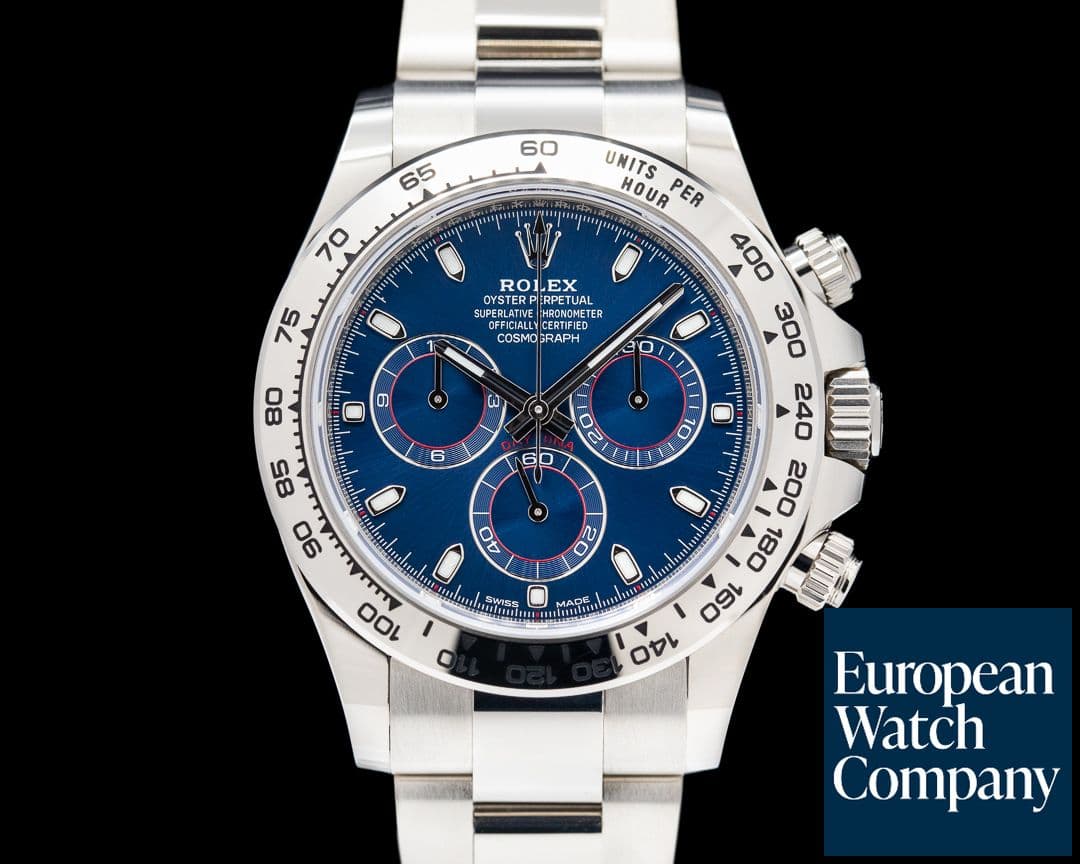 Image of Rolex Daytona 116509 Blue Dial 18K White Gold 2022