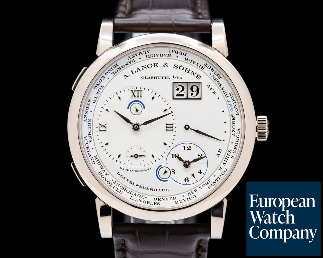 Image of A. Lange and Sohne Lange 1 116.050 Time Zone 18K "HONEY GOLD" RARE