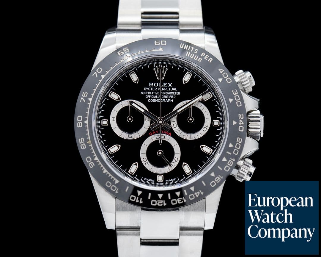 Image of Rolex Daytona 116500 Ceramic Bezel SS / Black Dial 2023