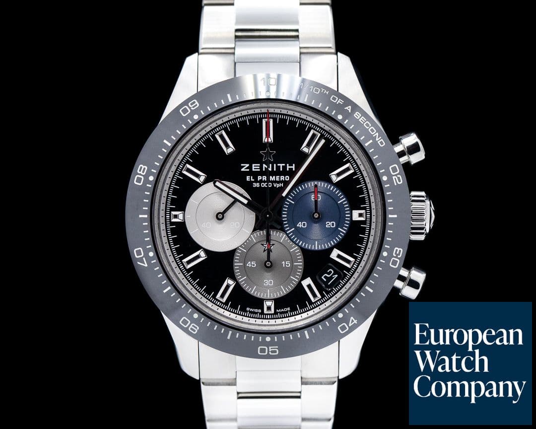 Image of Zenith El Primero Chronomaster Sport 41mm Black Dial 2021