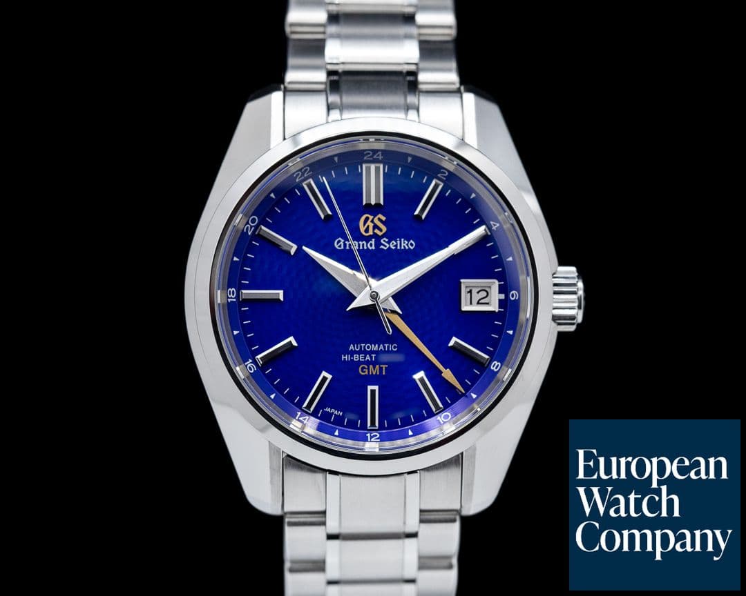 Image of Grand Seiko Grand Seiko Hi-Beat 36000 GMT Blue dial LIMITED