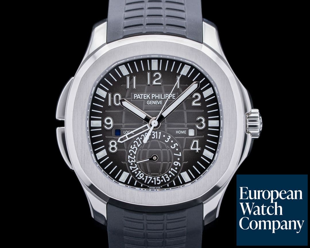 Image of Patek Philippe Aquanaut 5164A Travel Time SS / Rubber