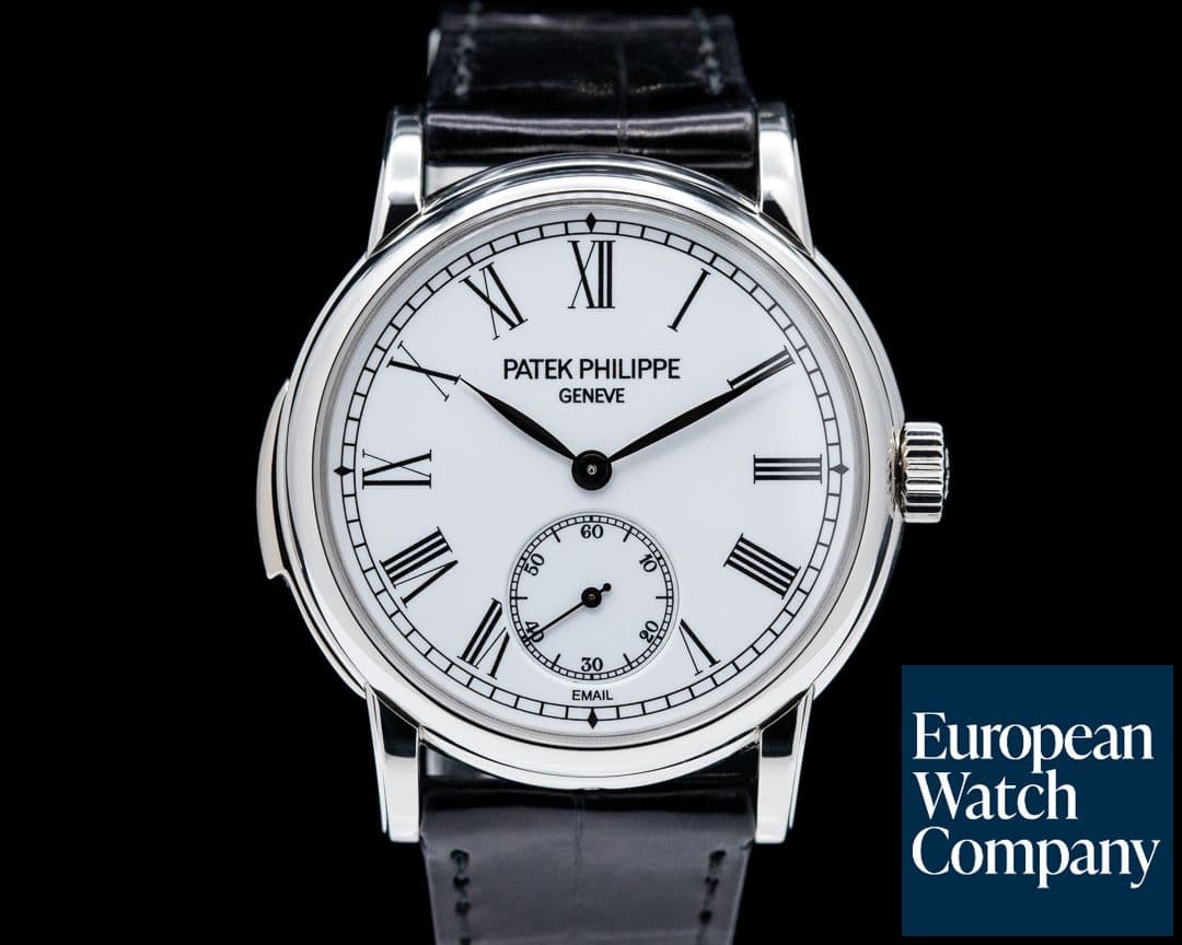 Image of Patek Philippe 5078P-001 Grand Complication Minute Repeater White Enamel 