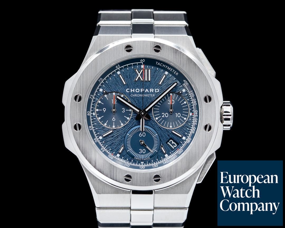Image of Chopard Alpine Eagle Chronograph Blue Dial 44mm SS Automatic