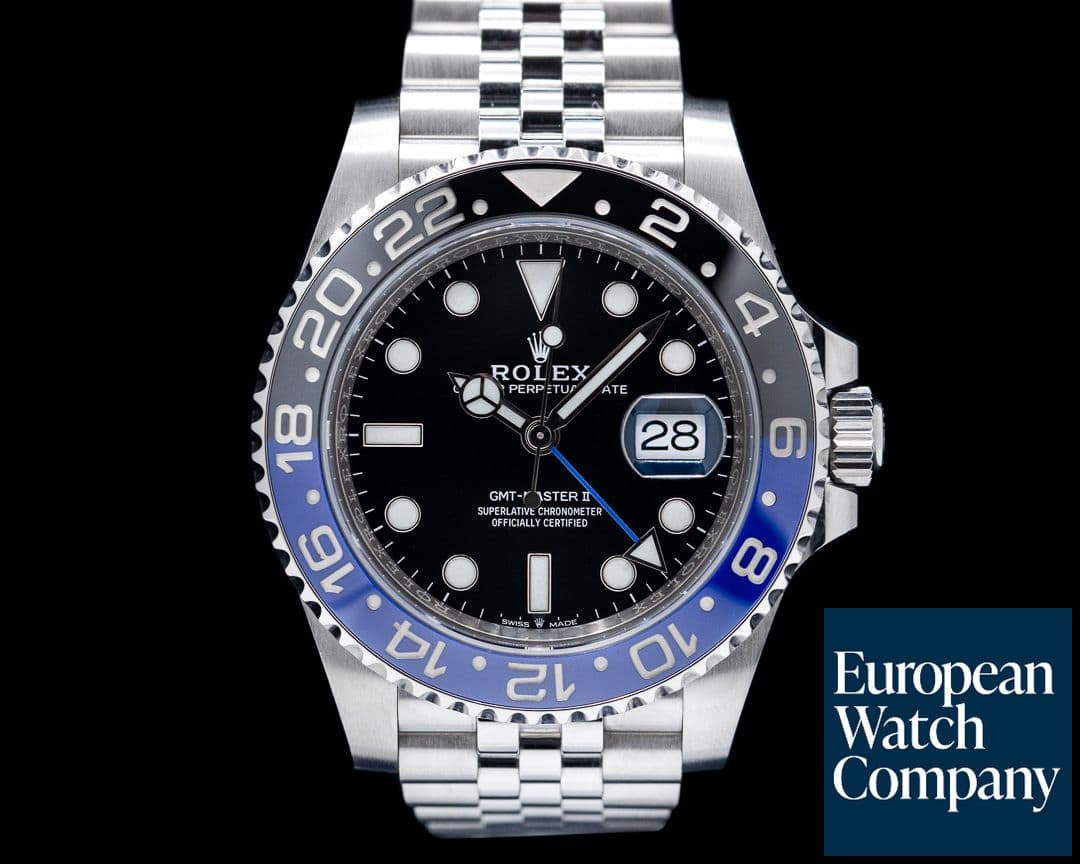 Image of Rolex GMT Master II 126710BLNR Ceramic "Batman" SS / Jubilee 