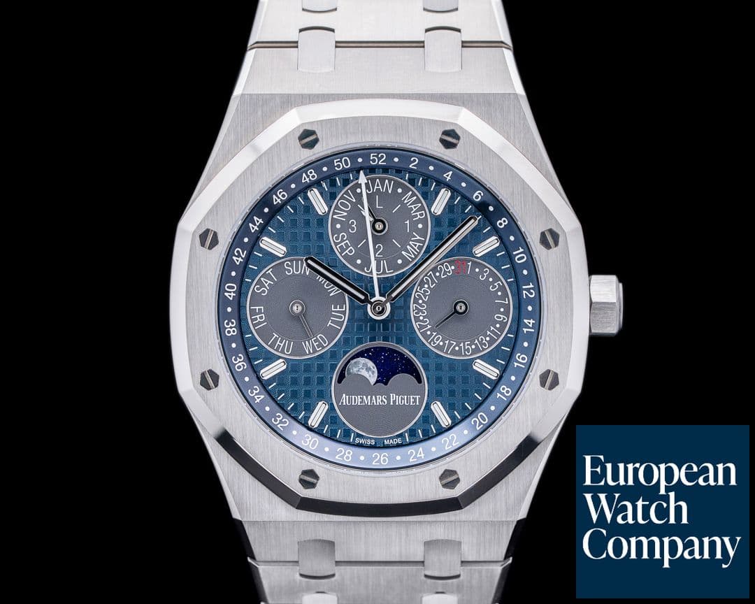 Image of Audemars Piguet Royal Oak 26574TI US EXCLUSIVE "Americas" Perpetual Calendar Titanium