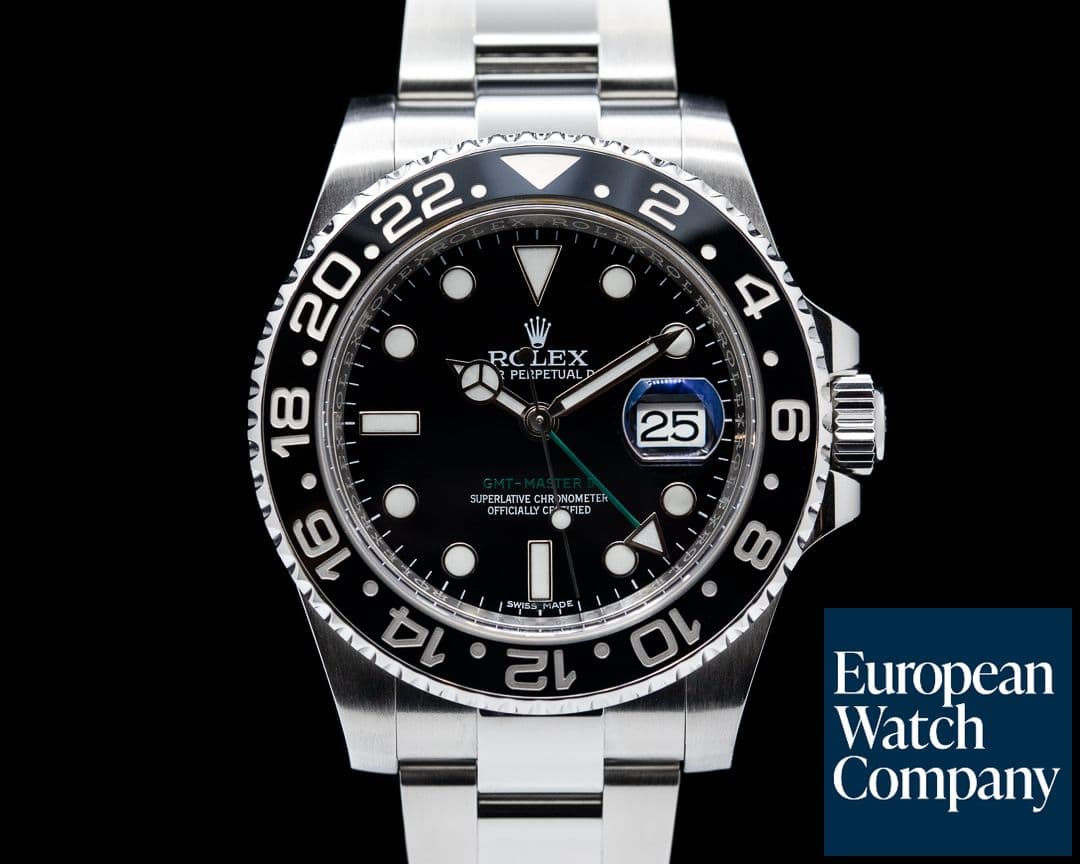 Image of Rolex GMT Master II 116710LN Ceramic SS Full Set