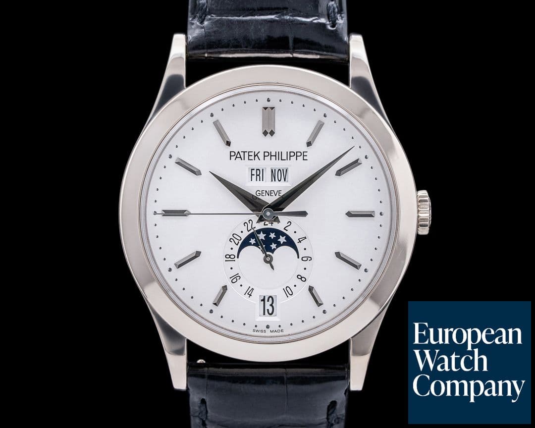 Image of Patek Philippe Annual Calendar 5396G White Gold Silver Dial